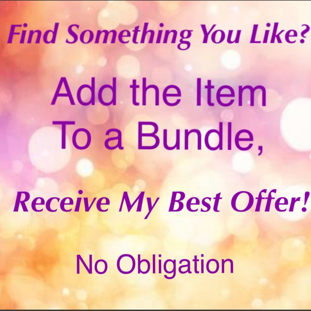 Add Item to Bundle, Receive my Lowest Price Offer! - Picture 1 of 1